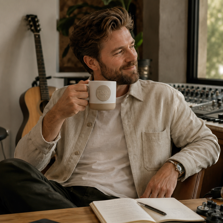 Tahan Music Co. Mug x Prodigal Pottery