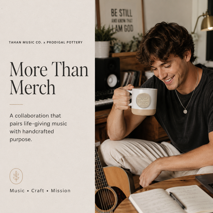 Tahan Music Co. Mug x Prodigal Pottery