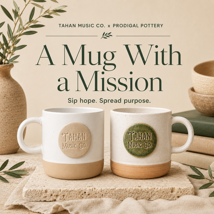 Tahan Music Co. Mug x Prodigal Pottery