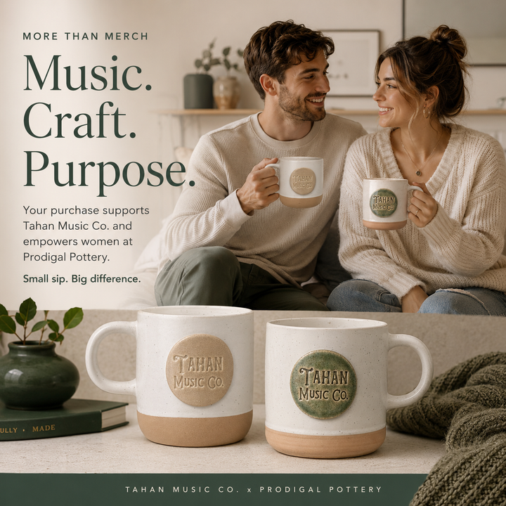 Tahan Music Co. Mug x Prodigal Pottery