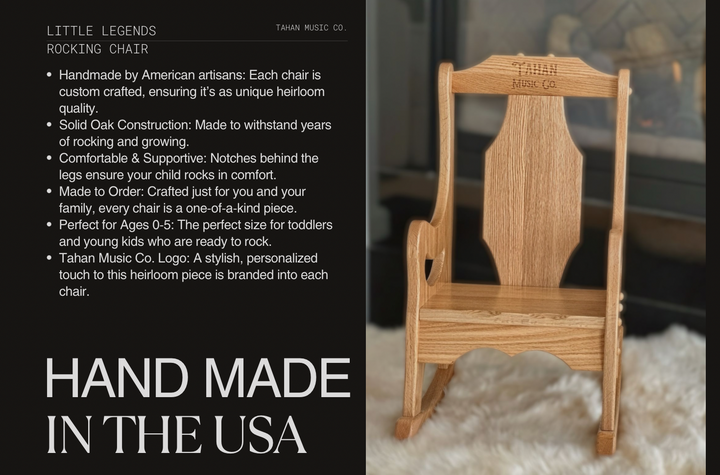 Little Legends Rocking chair by Tahan Music Co.